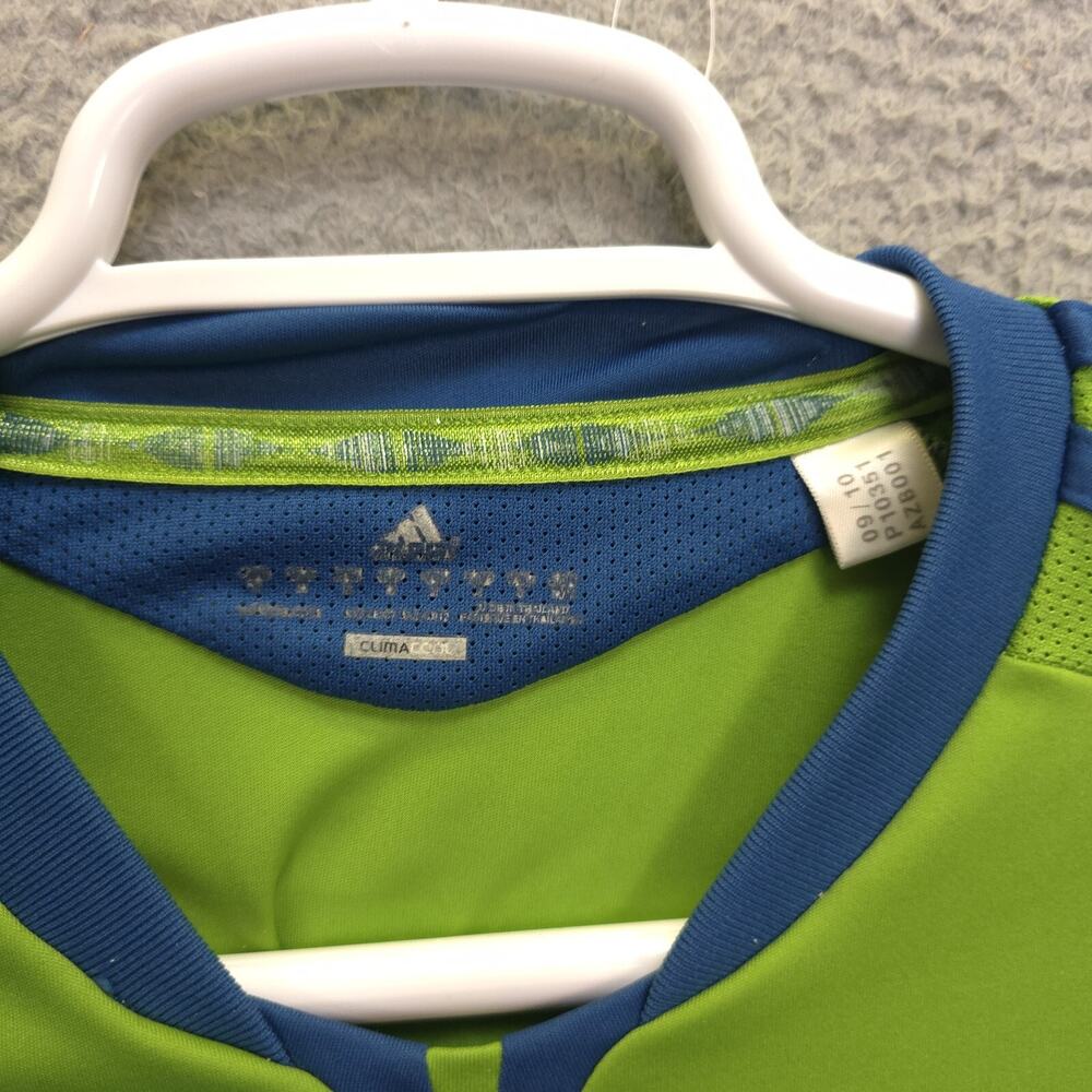 Seattle Sounders Jersey Mens Medium Adidas Climacool 11/12 Home Jhon Hurtado #34 - Picture 13 of 16